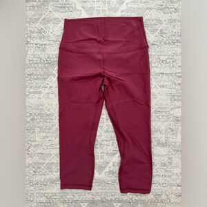 Lulu lemon 3/4 length yoga pants.